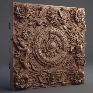 Patterns and decorations stl rtx 3 3d model